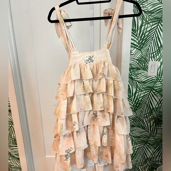 Eugenia Fernández Girl’s Ruffle Tiered Dress Size 10 - Picture 8 of 8